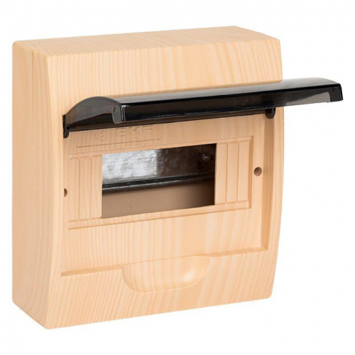 Щит ЩРН-П-8 IP41 светлое дерево PROxima EKF pb40-n-8-light фото 2