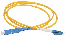 Патч-корд оптический коммутационный переходной для одномодового кабеля (SM); 9/125 (OS2); LC/UPC-SC/UPC (Simplex) (дл.15м) ITK FPC09-LCU-SCU-C1L-15M