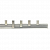 Шина соединительная типа PIN для 4-ф нагр. 100А 36х27мм EKF pin-04-100m