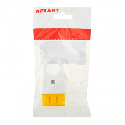 Розетка разборная 6А без заземл. плоская бел. Rexant 11-8526 фото 5