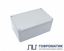 Коробка ответвительная 190х120х80 IP66/67 алюм. ГОФРОМАТИК zeta30396