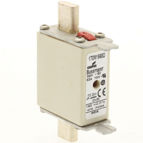 Предохранитель быстрый 63А 690В GR DIN 000 HSDNH EATON 170M1565D фото 4