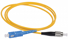 Патч-корд оптический коммутационный переходной для одномодового кабеля (SM); 9/125 (OS2); SC/UPC-FC/UPC (Simplex) (дл.70м) ITK FPC09-SCU-FCU-C1L-70M