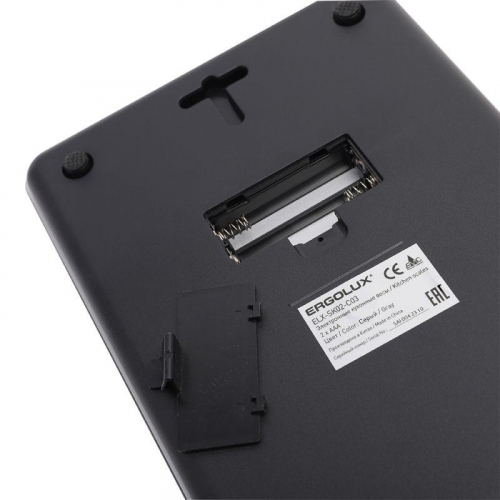 Весы кухонные ELX-SK02-С03 до 5кг 195х142мм сер. Ergolux 13600 фото 6