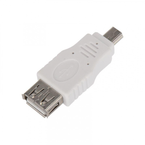 Переходник USB гнездо USB-A - штекер mini USB блист. Rexant 06-0191-A фото 5