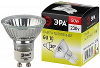Лампа галогенная GU10-JCDR (MR16) -50W-230V ЭРА C0027386