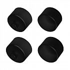 Заглушка WPH-FLEX-D22-360deg BLACK с отверстием пластик (комплект) Arlight 045884