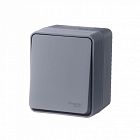 Выключатель 1-кл. ОП AtlasDesign PROFI IP54 10AX антрацит SE ATN544011