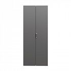 Дверь двойная сплошная IT-CQE 2200х600 RAL9005 DKC RBITCPED2260