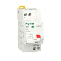 Выключатель автоматический дифференциального тока (ДИФ) RESI9 1P+N С 10А 6000А 30мА тип A SchE R9D55610