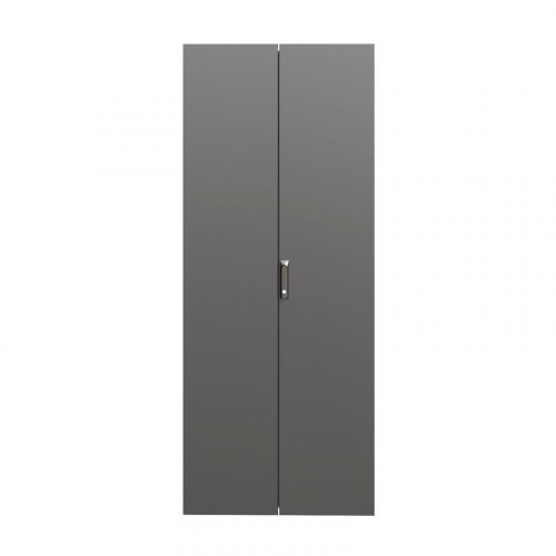 Дверь двойная сплошная IT-CQE 2200х600 RAL9005 DKC RBITCPED2260