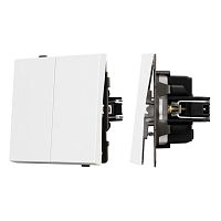 Выключатель управления шторами SWT-TENDO-MKR2-PL-WH 10А 230В механизм Arlight 054138