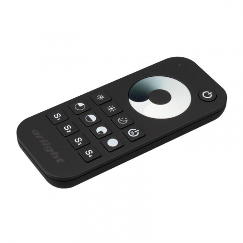 Пульт SMART-R24-DIM 1 зона 2.4G IP20 пластик. черн. Arlight 031934