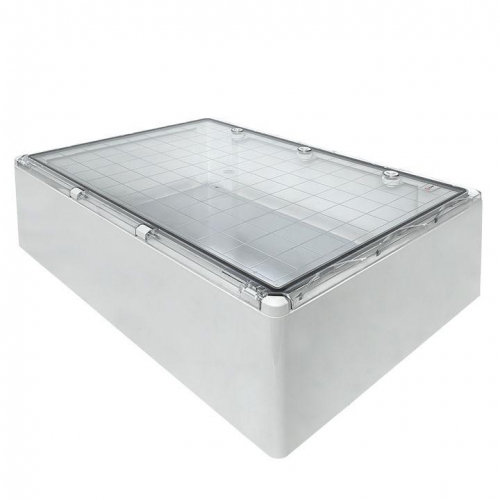 Бокс пластиковый с монтажной платой 800х600х260 IP65 прозр. дверь PROxima EKF PBT65MP010 фото 5