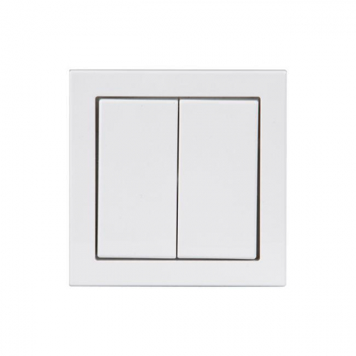 Выключатель 2-кл. СП Impressivo 16А IP44 бел. ABB 2TKA000173G1
