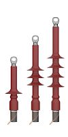 Муфта кабельная концевая наружн. уст. HT2-12/1х300-400L16 (1ПКНт-10-300-400) комплект на 3 фазы СПЭ без брони; с болтов. наконечн. (уп.3шт) НИЛЕД 16001967