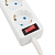 Удлинитель 3х1.5м с заземл. 6А IP20 ПВС 3х0.75 с выкл. бел. PROCONNECT 11-7205