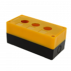 Корпус КП103 3 кнопки пластик. желт. EKF cpb-103-o