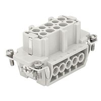 Розетка OptiLink HDC-HE-10-16-F-(0.75-2.5) 500В КЭАЗ 352253