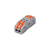 Клемма монтажная СМК PTC-2P 4222 BL/4 450В 32А 0.08-2.5 4.0кв.мм (уп.4шт) JazzWay 5073685