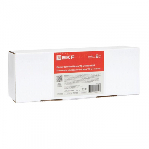 Колодка клеммная винтовая 95 UT син. EKF scr-ut-95-b фото 3