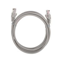 Патч-корд U/UTP CAT 5e RJ45-RJ45 26AWG LSZH сер. 2м Rexant 02-0100-2