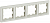 Рамка 4-м BRITE РУ-4-БрКр беж. IEK BR-M42-K10