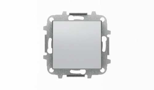 Заглушка с суппортом SKY серебристый алюм. ABB 2CLA850000A1301