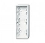 Коробка для открытого монтажа 3 поста Basic 55 альп. бел. ABB 2CKA001799A0976