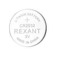 Элемент питания литиевый CR2032 3В (блист.1шт) Rexant 39-1114