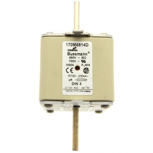 Предохранитель быстрый 1000А 690В AR DIN 3 HSDNH EATON 170M6814D фото 2