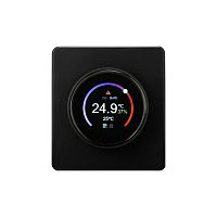 Терморегулятор СП ROUND Wi-Fi оникс Kranz KR-78-0728-3