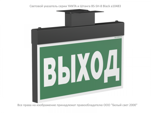 Штанга BS-SH-5 Black черн. Белый свет a10483 фото 4