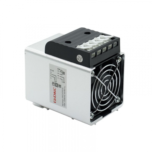 Обогреватель компактный 75Вт 230В AC с вентилятором DKC R5CHTF075 фото 3