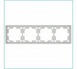 Рамка 4-м СП FD тауп матов. soft touch Jasmart FD1004PTM
