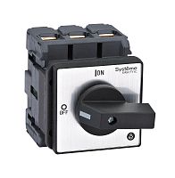 Выключатель-разъединитель 3п 80А IP20 с черн. рукоят. на дверцу 4 винтами SE MSD80320B