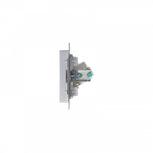 Розетка компьютерная 1-м AtlasDesign RJ45 кат.5E механизм алюм. SE ATN000383 фото 5