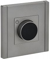 Термостат электронный FORTE&PIANO FP552 с индикацией сталь IEK FP-RT11-K46
