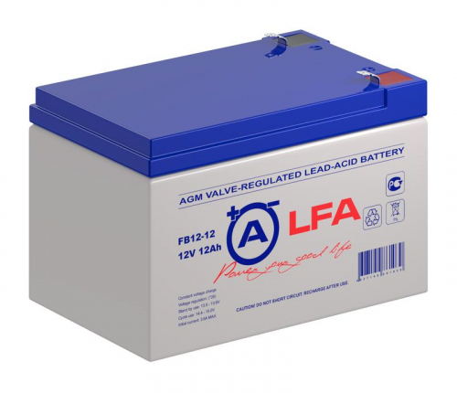 Аккумулятор 12В 12А.ч LFA FB12-12 LFA фото 2