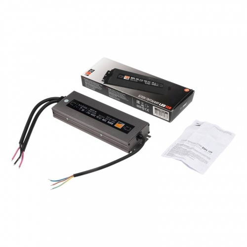 Блок питания для светодиод. ленты BSPS 12В 25.00А 300Вт IP67 JazzWay 5062085 фото 2