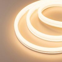 Лента светодиодная MOONLIGHT-SIDE-X336-12х24mm 230V Warm 2700К 11Вт/м IP65 wire x1 грибовидная форма герметичная (уп.50м) Arlight 055520