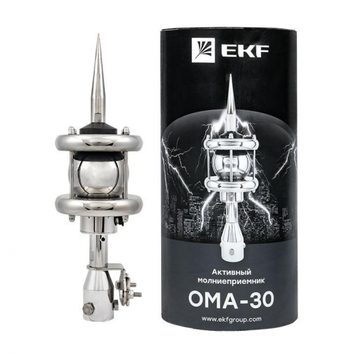 Молниеприемник активный "ОМА-30" с адаптером PROxima EKF lp-oma-30-adap-40 фото 6