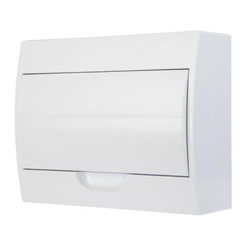Бокс ЩРН-П-12 IP41 пластик. бел. (бел. дверца) Rexant 11-0313 фото 2