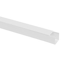 Кабель-канал 40х40 L2000 пластик бел. TOKOV ELECTRIC TKE-KK-40-40-2000-WH