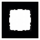 Рамка 1-м G-Glass стекло черн. Black Glass Jasmart G1001GB