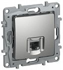 Розетка компьютерная RJ45 кат.5Е UTP алюм. IEKETIKA IEK 6724411