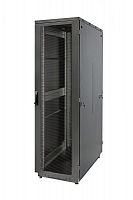 Шкаф Racknet S3000 33U 600х600 передн. дверь перфорир. одностворчат.; задн. дверь перфорир. одностворчат. черн. Eurolan 60F-33-66-34BL