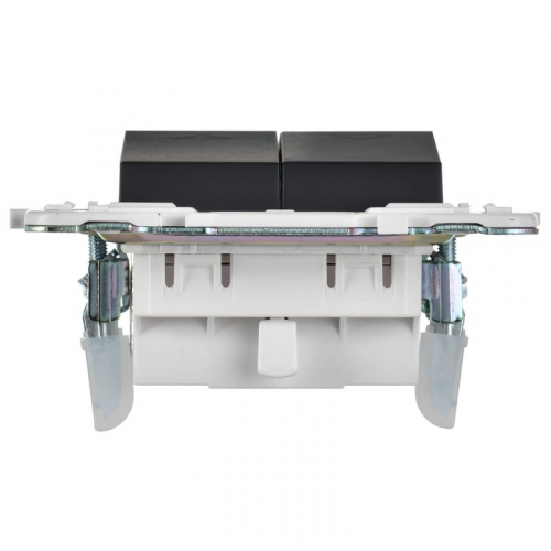 Выключатель жалюзи SKANDY 10А SK-V12Bl черн. IEK SK-V15-0-10-K02 фото 4