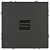 Розетка HDMI СП Galaxy 16А IP20 250В графит Эра Б0070799