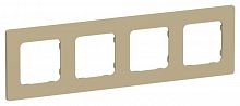 Рамка 4-м СП FLITE РУ-4-К-ФлХ хаки IEK FI-M42-32-20-K59
